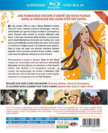 Kids on the Slope - Intégrale - Edition Saphir (2 Blu-ray) + Livret