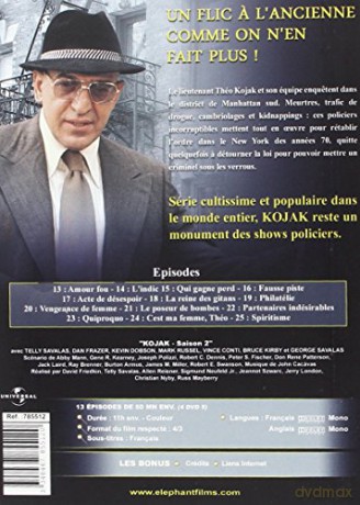 Kojak - Saison 2 - Volume 2 - Coffret 5