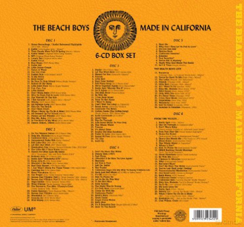 The Beach Boys: Made In California (digibook) [6CD]