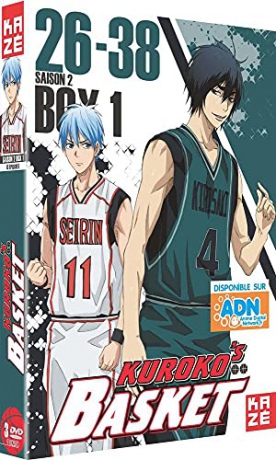 Kuroko's Basket Season 2 Box 1/2 [3DVD]