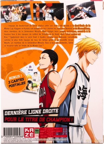 Kuroko's Basket Season 3 Box 1/2 [3DVD]