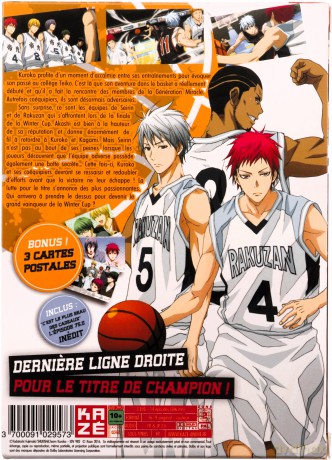 Kuroko's Basket Season 3 Box 2/2 [3DVD]