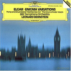 Leonard Bernstein: Elgar:Enigma-Variations [CD]