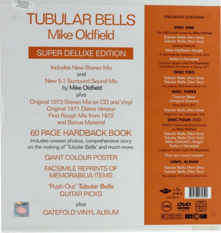 Mike Oldfield: Tubular Bells BOX [Winyl]+[3CD]