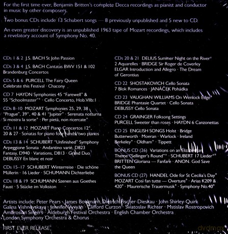 Benjamin Britten: Britten The Performer [27CD]