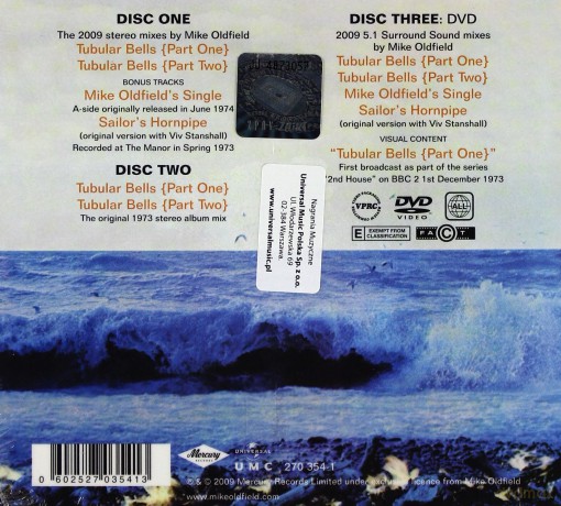 Mike Oldfield: Tubular Bells Deluxe [2CD]+[DVD]