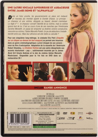 The 10th Victim (Dziesiąta ofiara) [DVD]