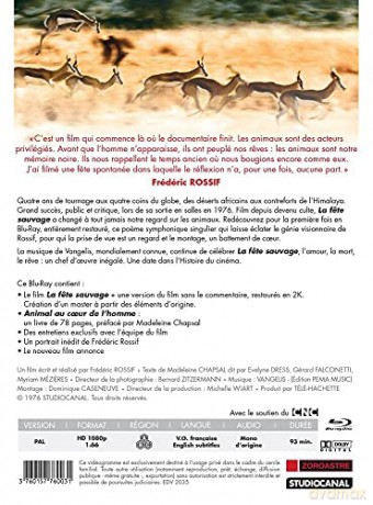 La Fete Sauvage (DVD + Livre)