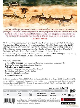 La Fete Sauvage (DVD + Livre)