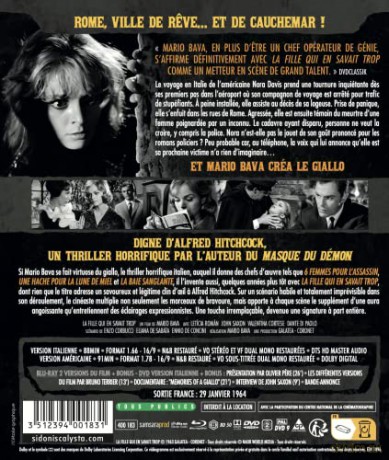 La Fille Qui en savait trop (Combo +-Édition Limitée)