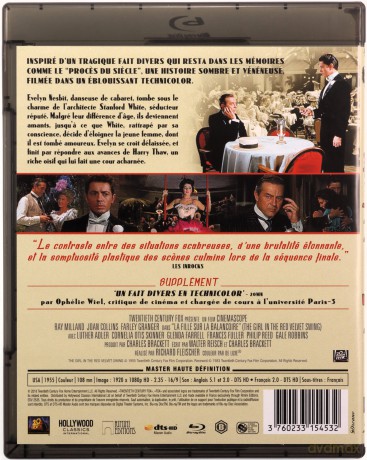 The Girl in the Red Velvet Swing [Blu-Ray]