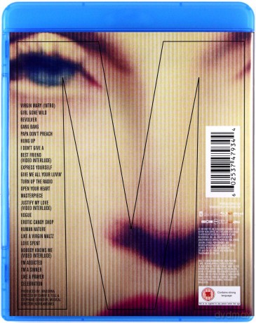 Madonna: Mdna Tour [Blu-Ray]