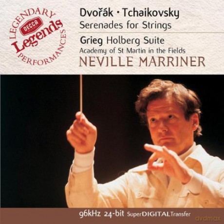 Neville Marriner: Serenades For Strings - Dvorak, Tchaikovsky [CD]