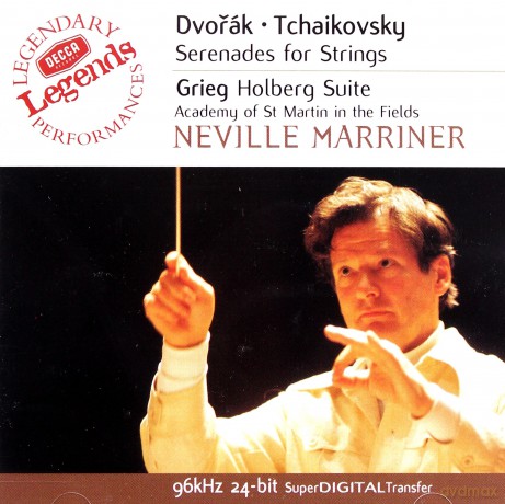 Neville Marriner: Serenades For Strings - Dvorak, Tchaikovsky [CD]