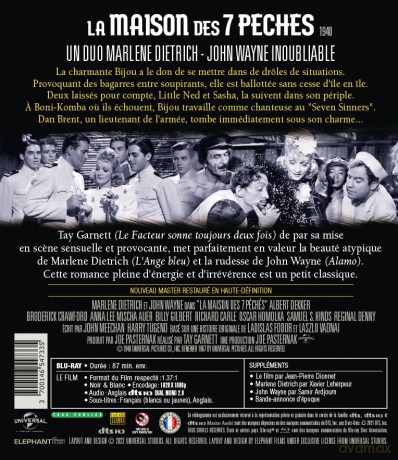 Seven Sinners (Siedmiu grzeszników) [Blu-Ray]