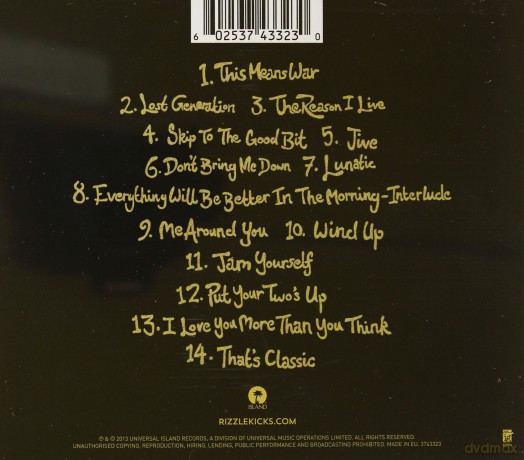 Rizzle Kicks: Roaring 20s (Deluxe) Ltd. (digipack) [CD]