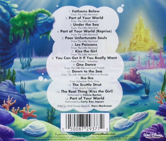The Little Mermaid soundtrack (Mała Syrenka) [CD]