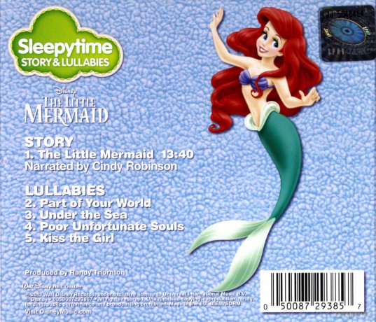 The Little Mermaid soundtrack (Mała Syrenka) (Kołysanki) [CD]