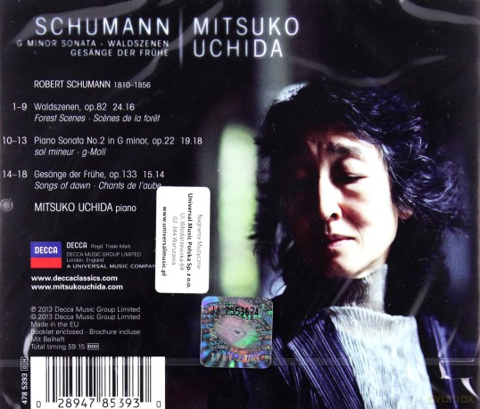 Mitsuko Uchida: Schumann Piano Works [CD]