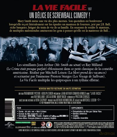 La Vie facile - Blu-ray single