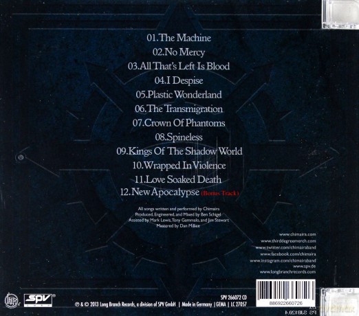 Chimaira: Crown Of Phantoms [CD]