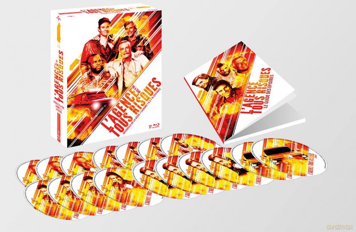 L'Agence tous risques - L'intégrale s1 a 5 - Coffret 17blu-ray + livret