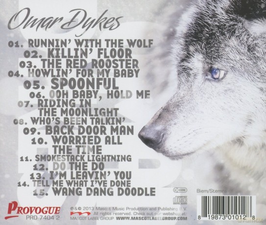 Omar Dykes: Runnin With The Wolf [CD]