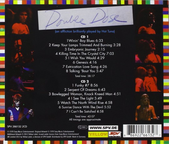 Hot Tuna: Double Dose [2CD]