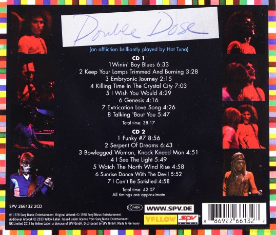 Hot Tuna: Double Dose [2CD]