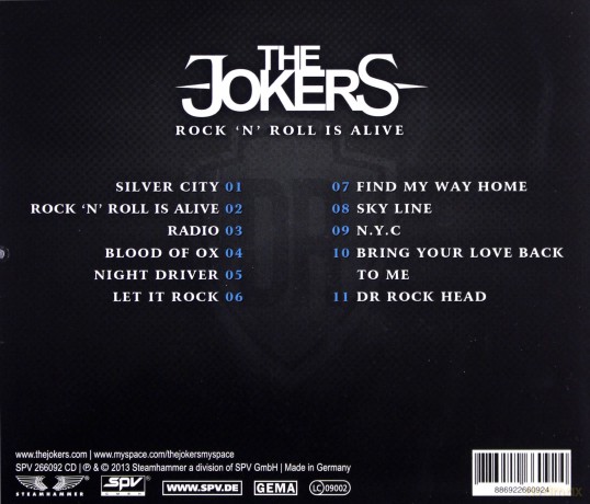 The Jokers: Rock N Roll Is Alive [CD]