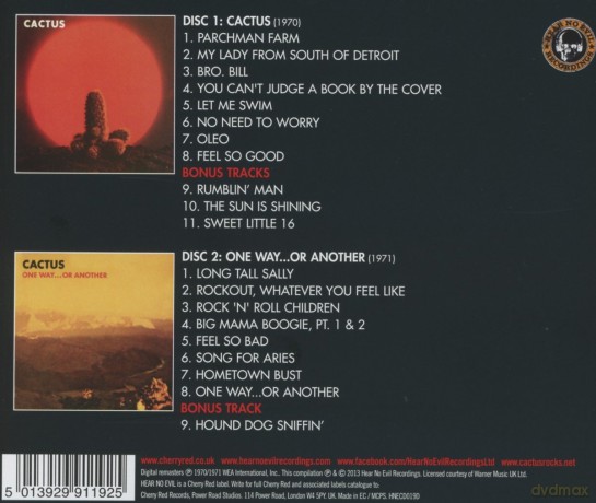 Cactus: One Way...Or Another [2CD]