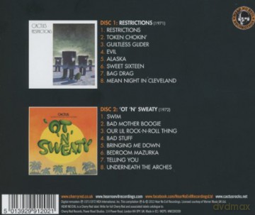 Cactus: Restrictions/`Ot `N` Sweaty [2CD]