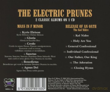 The Electric Prunes: Mass In F Minor+Release Of An Oath [CD]