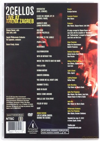 2cellos (SULIC & Hauser): Live At Arena Zagreb [DVD]