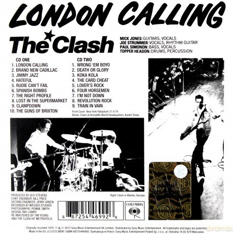 The Clash: London Calling (Remastered) [2CD]