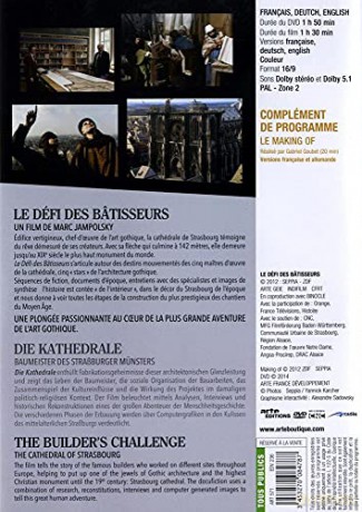 Le Défi des bâtisseurs, la cathédrale de Strasbourg