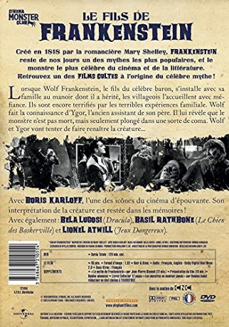 Son of Frankenstein (Syn Frankensteina) [DVD]