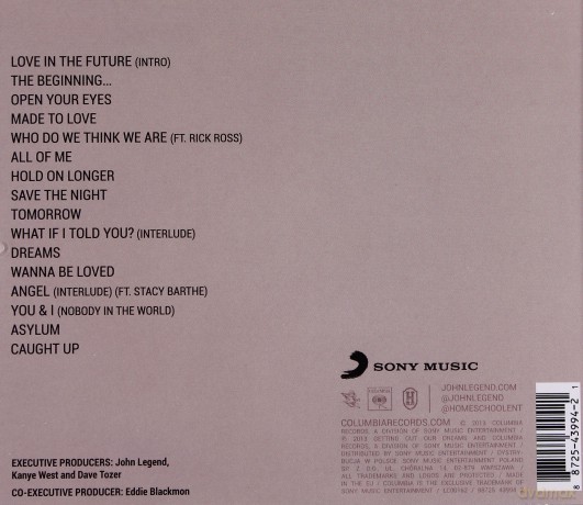 John Legend: Love In The Future [CD]