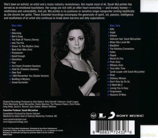 Sarah Mclachlan: The Essential Sarah Mclachlan [2CD]