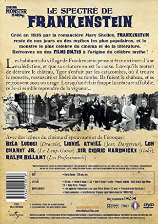 The Ghost of Frankenstein (Duch Frankensteina) [DVD]