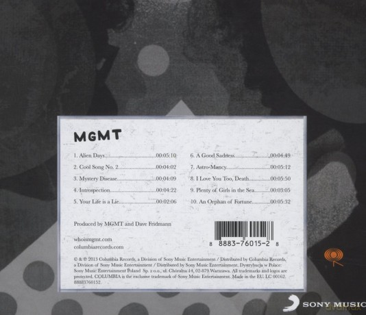 MGMT: Mgmt [CD]