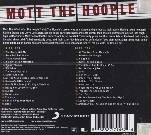 Mott The Hoople: The Essential Mott The Hoople [2CD]