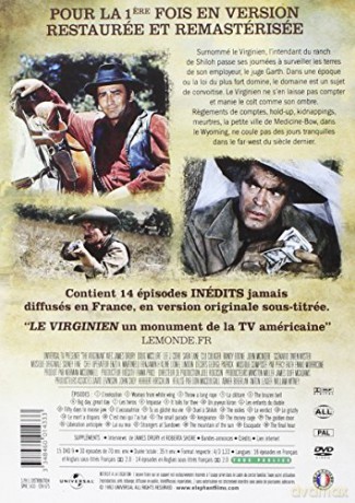Le Virginien - Intégrale saison 1 - Coffret 15