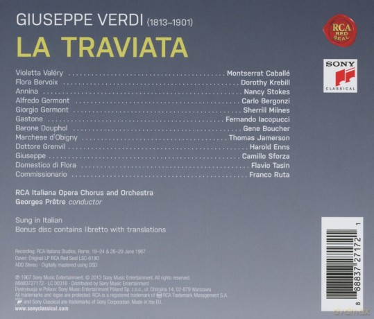 Georges Prętre: Verdi: La Traviata [2CD]