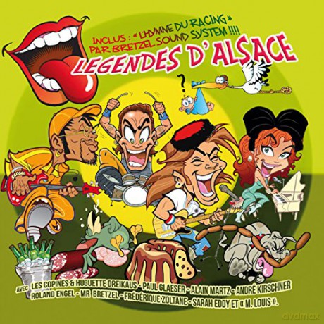 Legendes d'alsace - cd