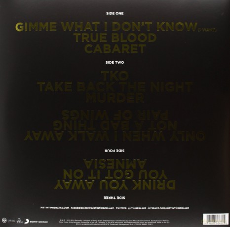 Justin Timberlake: The 20/20 Experience - 2 Of 2 [2xWINYL]