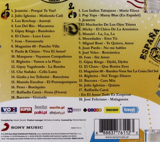 Marek Sierocki Przedstawia: I Love Espana [2CD]