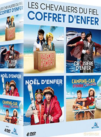 Les Chevaliers du fiel-Coffret Vacances Croisiere Noël d'enfer + Camping-Car for Ever