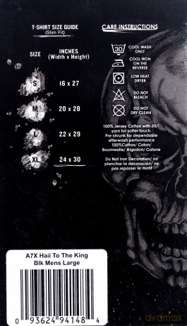 Avenged Sevenfold: Hail To The King +T-Shirt L [CD]