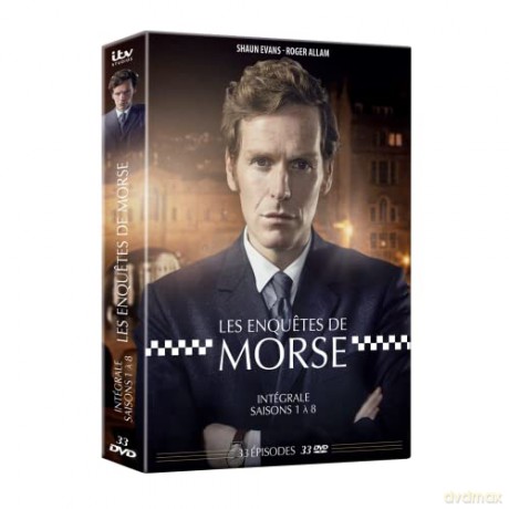 Les Enquetes de Morse - Intégrale saisons 1 a 8 - Coffret 33